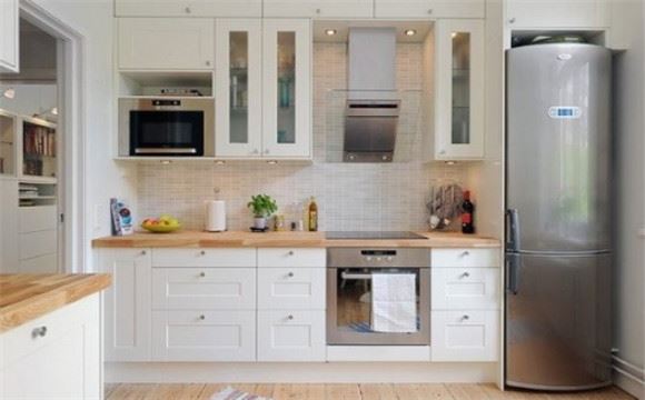 小户型厨房装修格局设计方案  小户型在创意面前一文不值